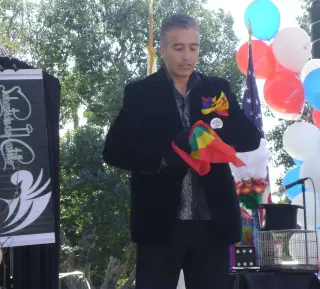 Show de magia e ilusionismo