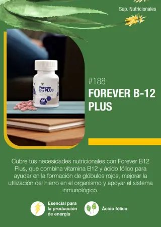 Suplemento B12 y ácido fólico