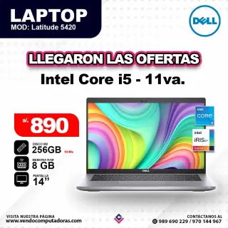 Laptop DELL Core i5 - 11va / 5420