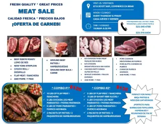 Venta de Carne Fresca - ¡Precios Bajos!