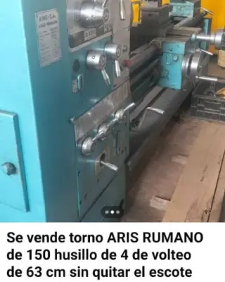 Torno  Pesado de 1.5 mts. Y Prensa Hidr. de 50 Ton.