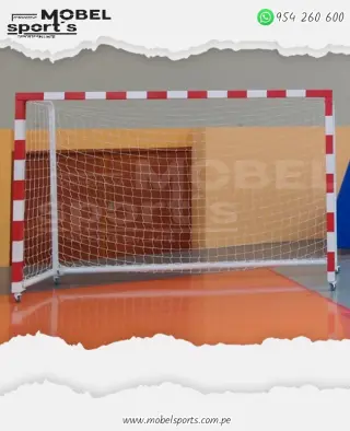 Arqueria de futbol con estructura duradera / mobel sports