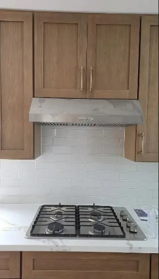 brand-new attached JADU that comes with a new kitchen
