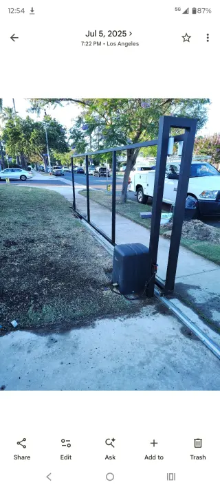 Instalación de Cercas con gates I motores para gates