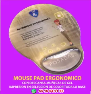 MOUSE PAD CON DESCANSA MUÑECAS