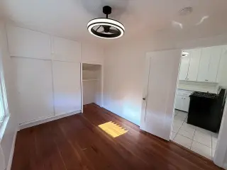 Updated and very private back unit