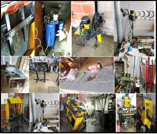 Otro taller  Rectificador de Motores Casi Completo
