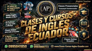 Clases de Inglés Guayaquil Profesor de Inglés Guayaquil Samborondón a Domicilio