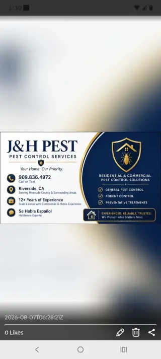 Servicios Profesionales de Control de Plagas