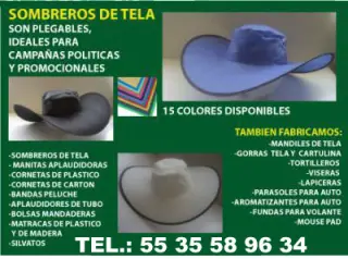 GORRAS BORDADAS EN 3D