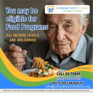 Programa de comida para adultos mayores