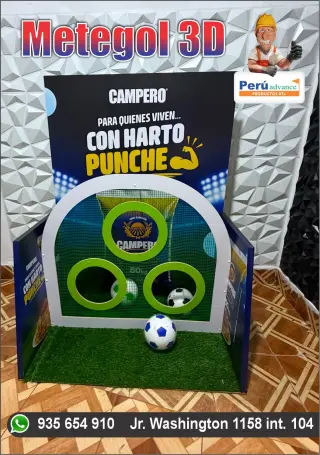 Juego de Metegol INTERACTIVO