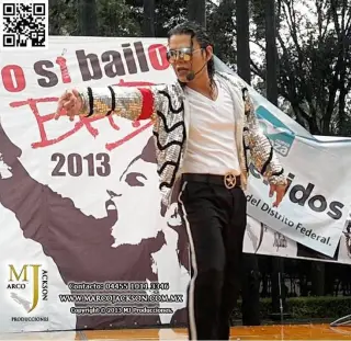 Imitador de Michael Jackson en Mexico