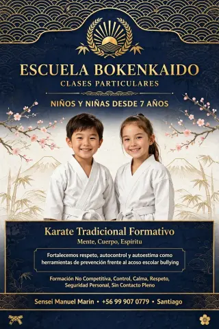 Clases de Karate formativo defensivo no competencia