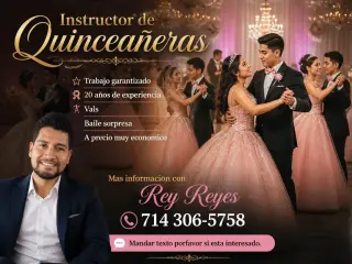 Instructor de Quinceañeras