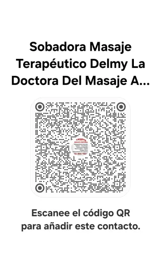 Sobadora y terapista Delmy