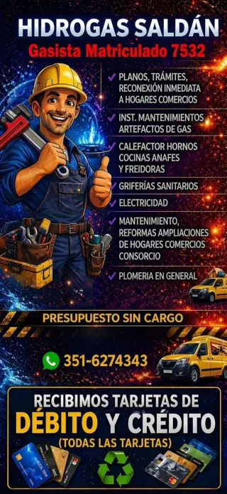 Gasista Matriculados Córdoba