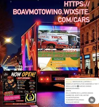 Towing Services with Taxi and MotorcyclesTires