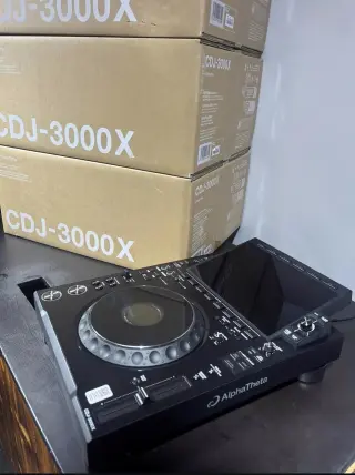 AlphaTheta CDJ-3000X,Pioneer CDJ-3000, Pioneer DJM-A9, AlphaTheta Euphonia