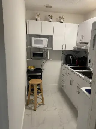 Apartment inside house