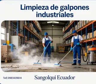 Limpieza de bodegas en Pifo teléf 0987058464