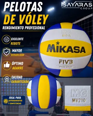 🏐 PELOTA DE VÓLEY – CALIDAD Y RENDIMIENTO- ISAYARAS GROUP