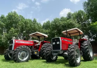 121 Tractor agrícola Massey Ferguson 390 usado en buen estado