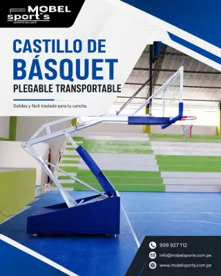 Equipo de basquet transportable / mobel sports