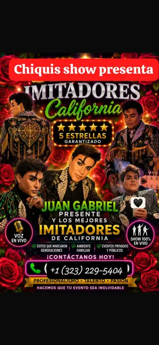 Show imitación el mejor Juan Gabriel