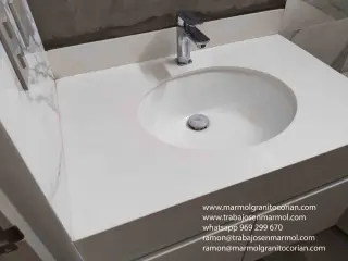 Cuarzo blanco polar para cocinas, baños, counters, paredes interiores