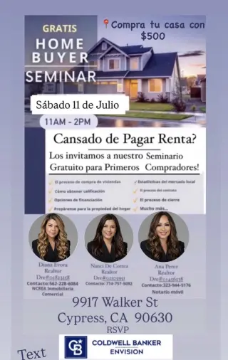 seminario para primeros compradores!!
