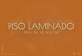 Pisos Laminados, Vinílicos, Alfombra, desde un Metro, de Cuatro Acabados, 4akva2
