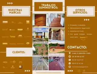Cuatro Acabados Cumarú, Ipe, Teca, Tzalam, PVC, Decks y Piso Laminados,  4akva2