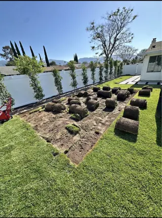 Ago trabajos de jardinera soldadura y rufing
