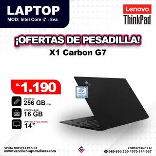 Laptop THINKPAD Core i7 - 8va / G7