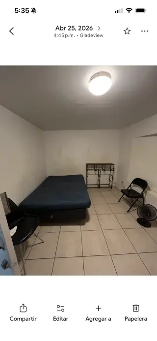 Rento cuarto casa tráiler