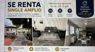 Estudio amplio y en buena area