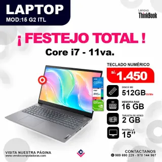 Laptop Lenovo Thinkbook core i7 - 11va.