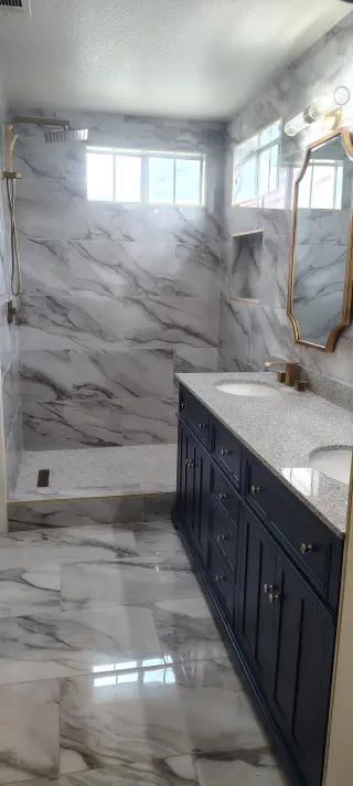 TILE SHOWER INSTALACION