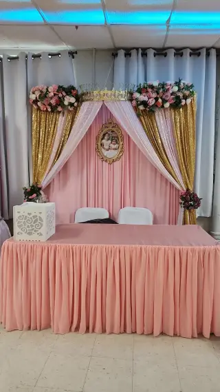 Hermosa Decoración de Fiesta para Bautizo