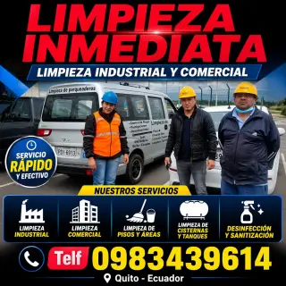 Limpieza de Remodelaciones en Pichincha Teléf 0983439614