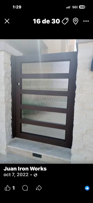 Hacemos toda clases de fence metal madera aluminio y acero inoxidable