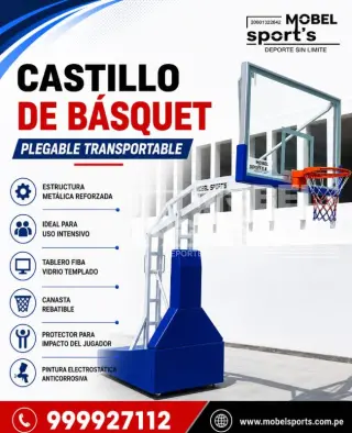 Equipo de basquet transportable / mobel sports