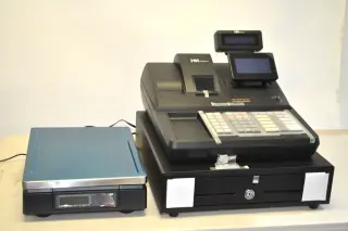 Caja registradora electrónica NTEP & bascula digital impresora NTEP