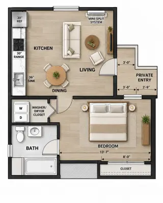 Apartamento Moderno en Renta en Ubicación Privilegiada