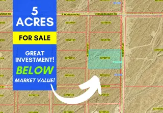 Terreno en Pahrump, 5 acres, ¡construya su casa! 39.000 $