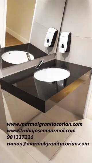 Granito Negro Aracruz para tableros de cocina, baños, pisos, paredes, counters