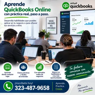 Aprende Quickbooks y Bookkeeping