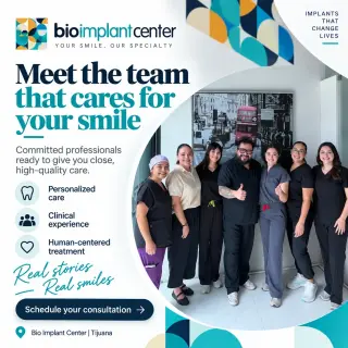 Implantes dentales de zirconia en Tijuana