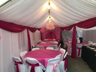 Carpas con draping